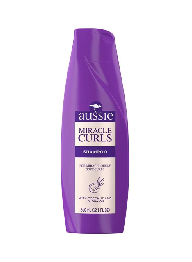 Aussie Pack Of 3 Miracle Curls Shampoo 360ml