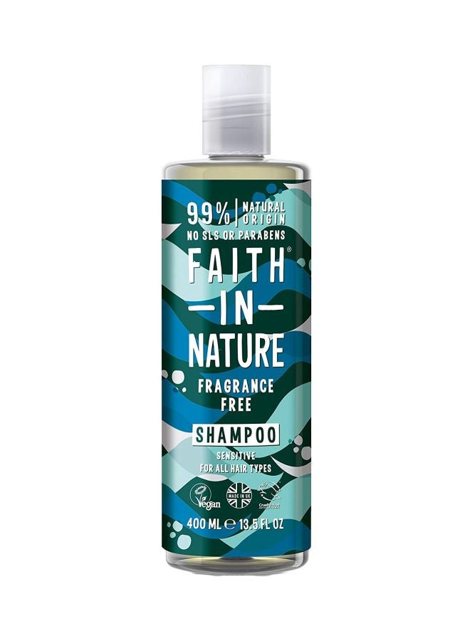 Faith in Nature Fragrance Free Shampoo 400ml 