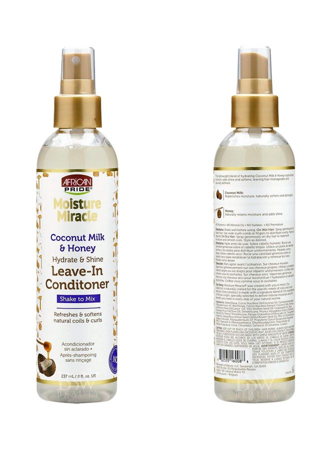 Moisture Miracle Coconut Milk And Honey Leave-In Conditioner
