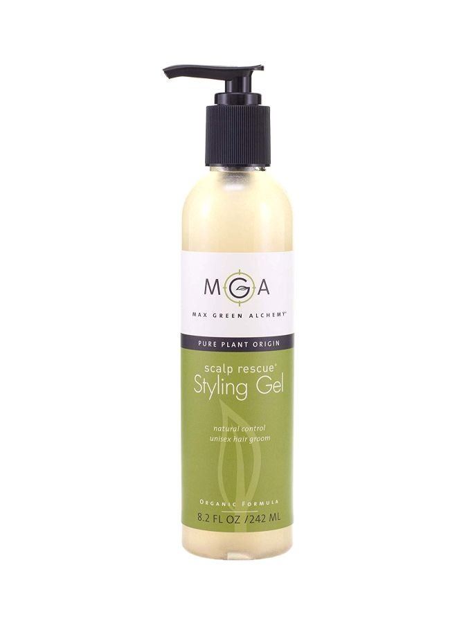 Max Green Alchemy Pure Plant Origin Scalp Rescue Styling Gel 242ml 