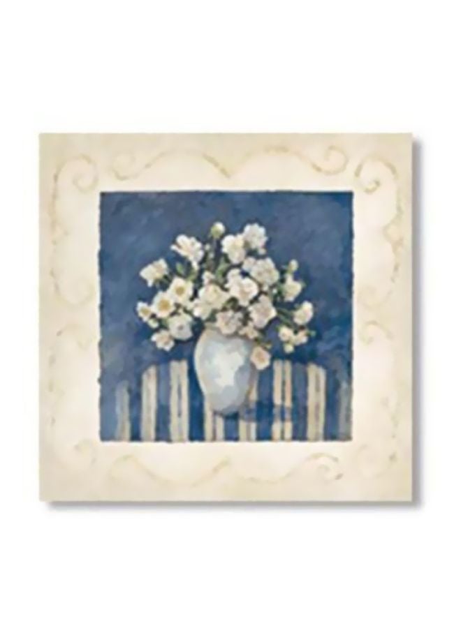PHOTOBLOCK Decorative Wall Painting Beige/Blue/Green 30x30cm