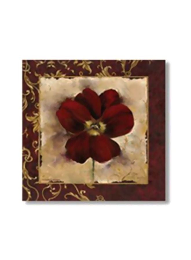 فوتو بلوك لوحة فنية لديكور الحائط أحمر/أسود/بيج 15x15سم