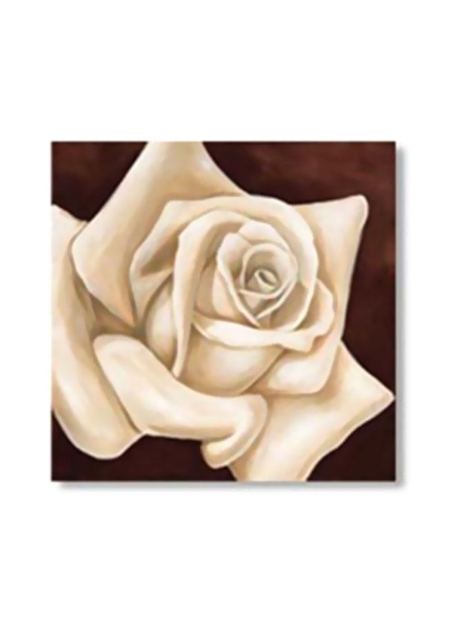 PHOTOBLOCK Decorative Wall Poster With Frame White/Brown 34x34cm