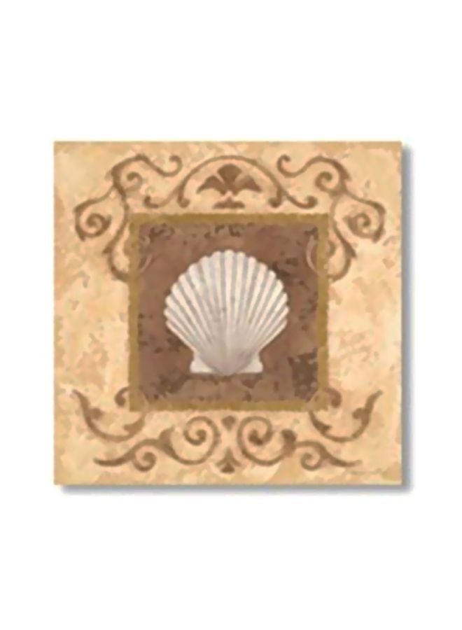 PHOTOBLOCK - Decorative Wall Art With Frame Beige/White/Brown 34x34cm - Image 1