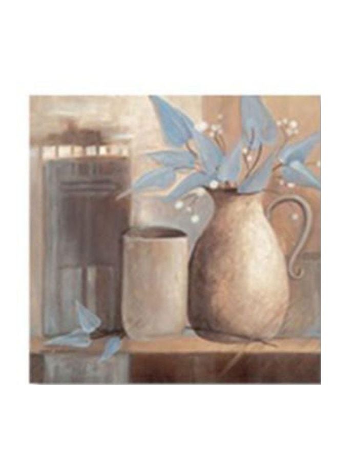 بوستر جداري للتزيين مع إطار متعدد الألوان 20x20سم