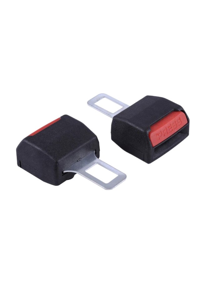 Type R 2-Piece Multifunctional Safety Belt Buckle Set 