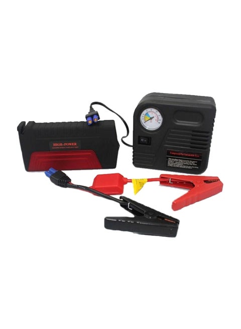 Jump Starter Battery With Air Compressor