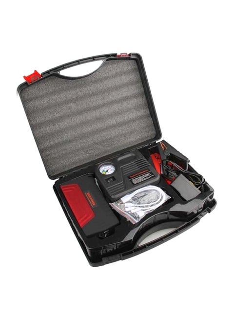Multi-Functional Car Jump Starter With Air Compressor