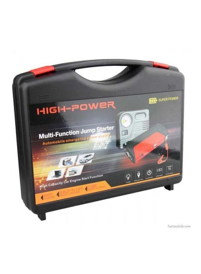 High Power Car Starter Power Bank With Air Compressor  - Image 2