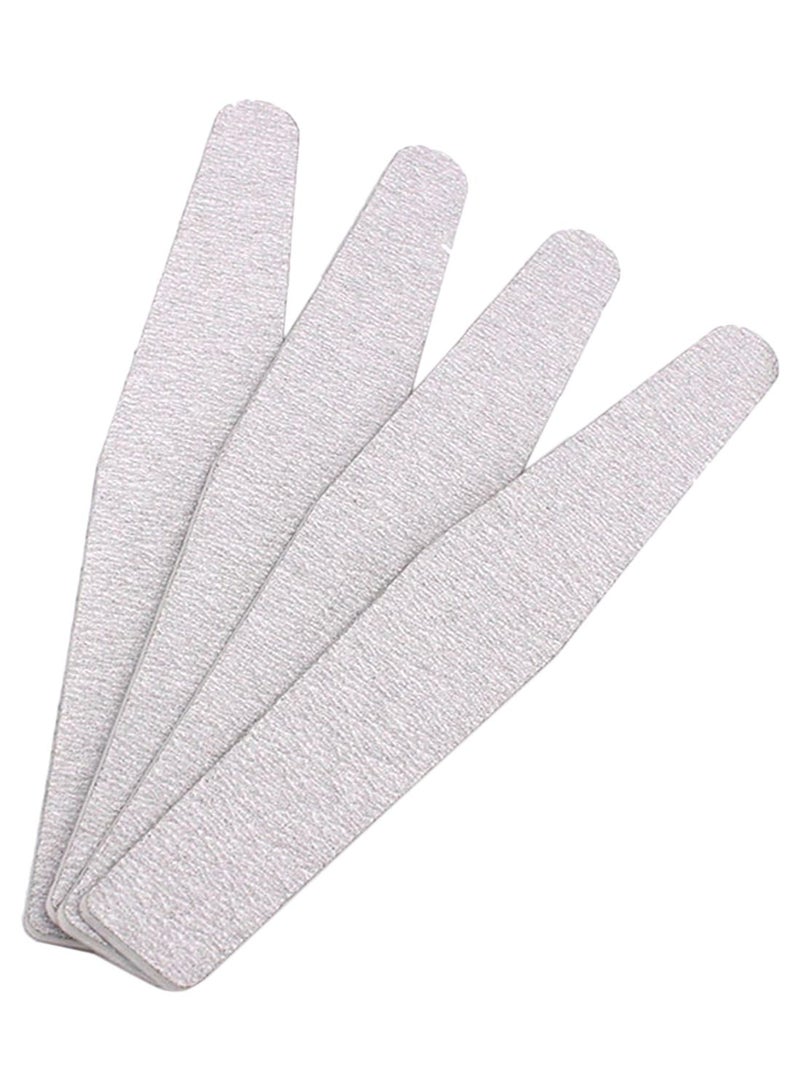 4-Piece Nail Polishing File Set Grey