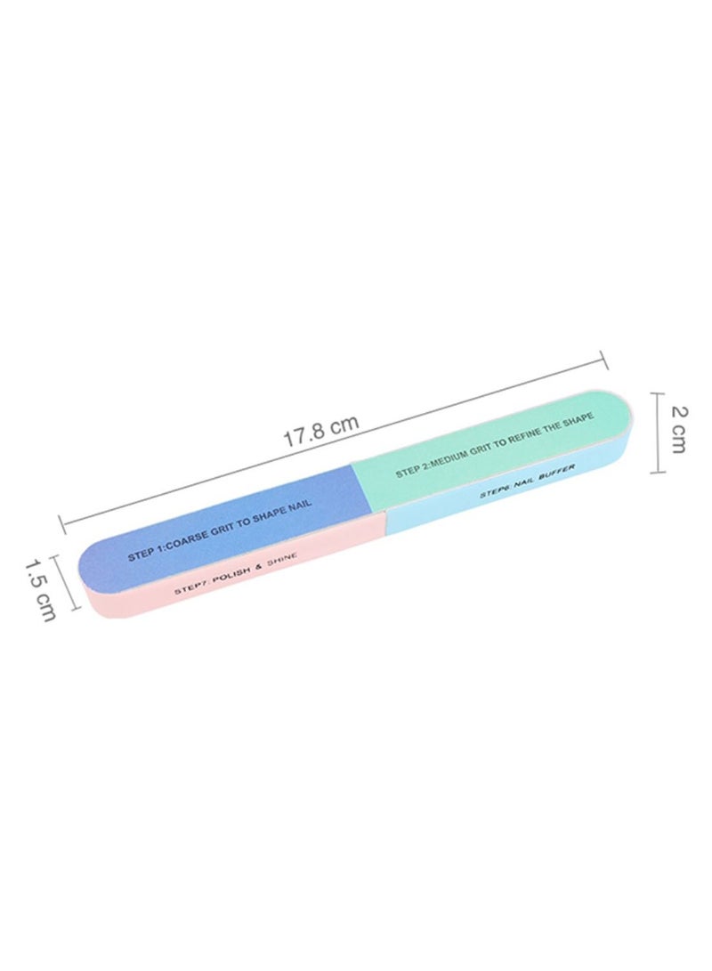 Generic - Double Sided Polishing Nail File Multicolour - Image 1