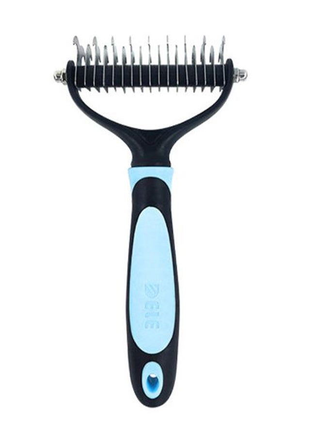 Generic Pet Shedding Grooming Brush Tool Pink/Black 23.5*13.3*4.8centimeter 