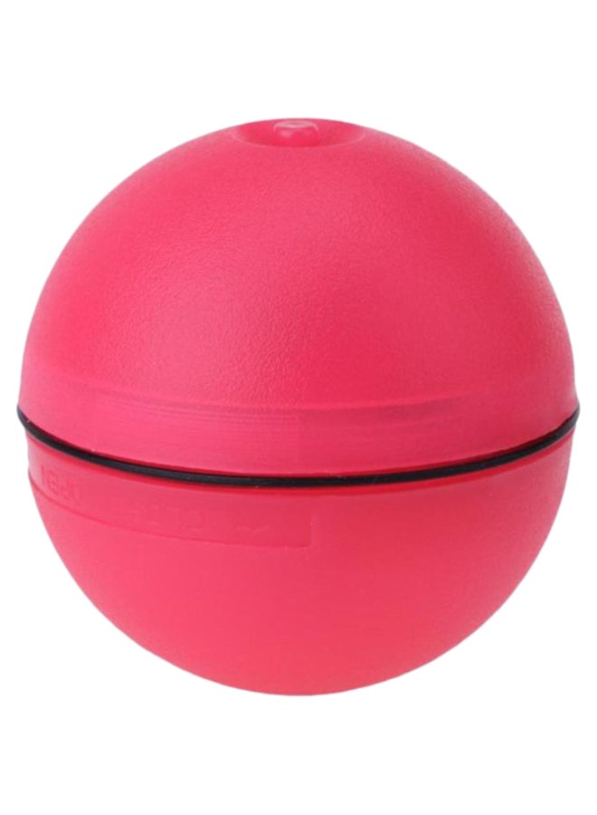 Generic LED Motion Rolling Ball Interactive Toy Red 6.4centimeter