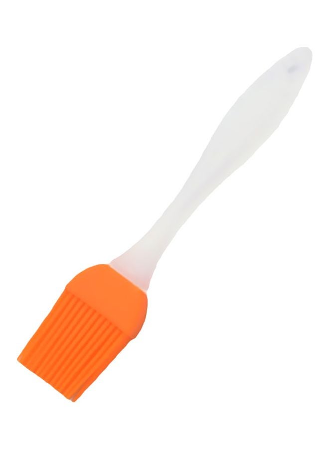 Silicone Basting Brush Orange/White 17x3.2centimeter  - Image 1