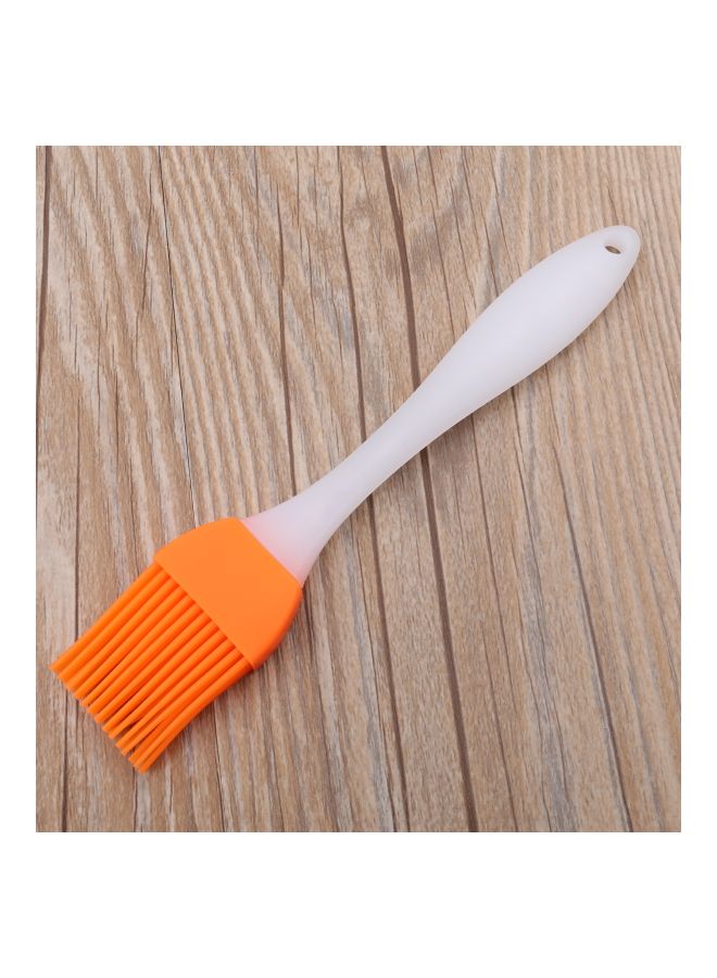 Silicone Basting Brush Orange/White 17x3.2centimeter  - Image 2