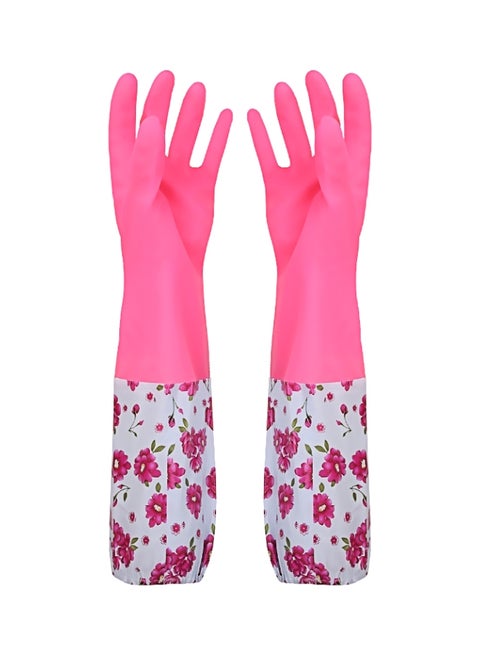 2-Piece Printed Gloves Set Multicolour