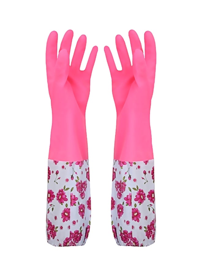 Generic - 2-Piece Printed Gloves Set Multicolour - Image 1