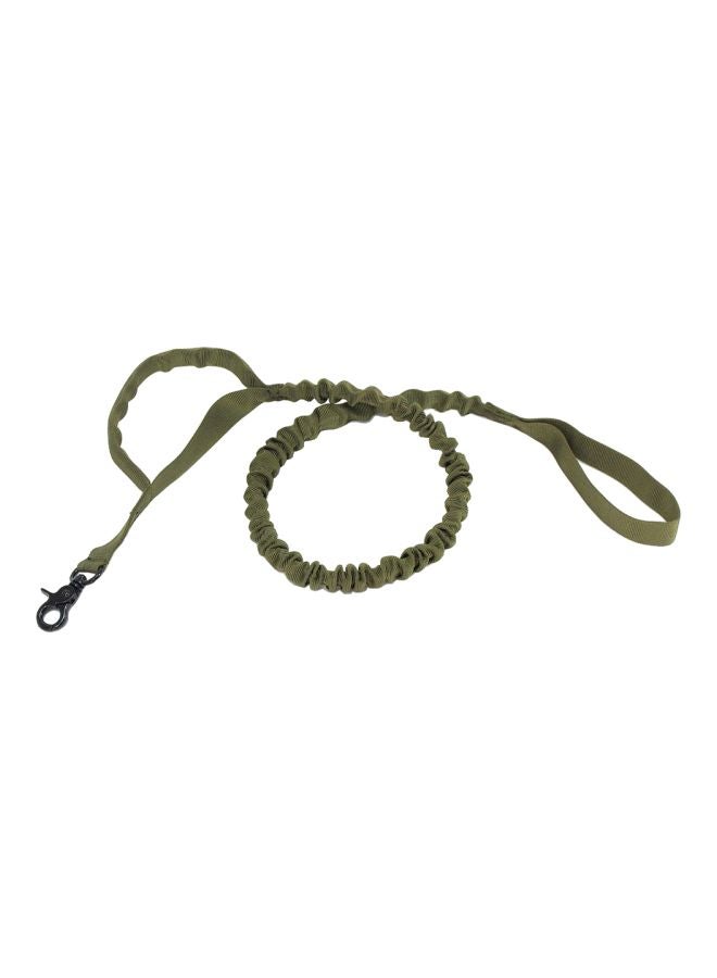 لجام مطاطي للحيوانات الأليفة اللون الأخضر العسكري - Image 1