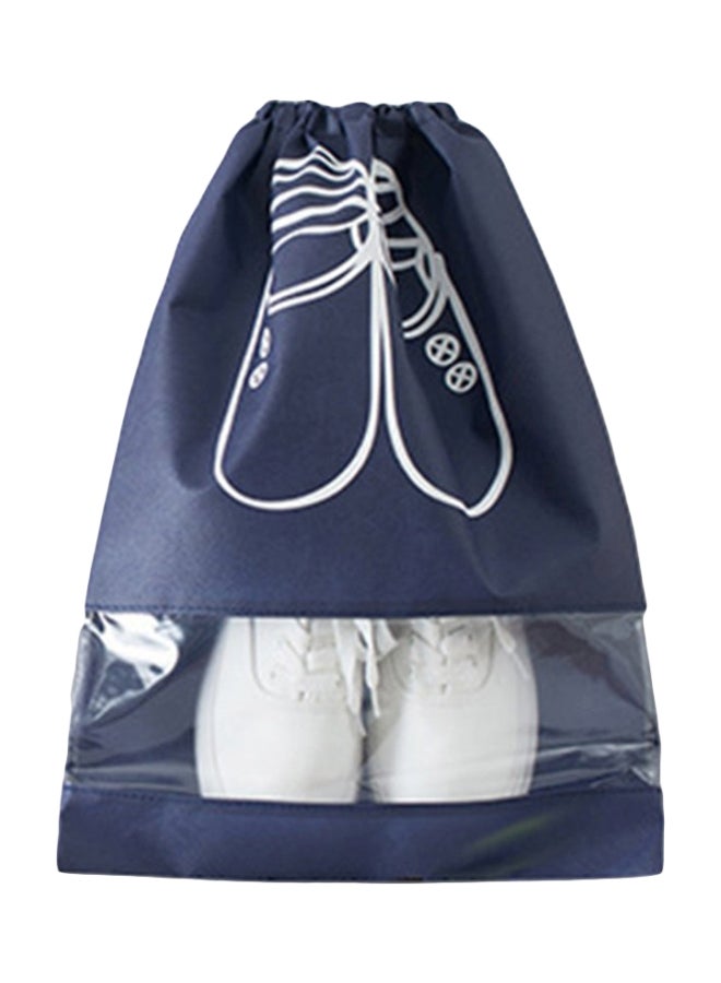 Dustproof Shoe Storage Bag Blue/White/Clear  - Image 1