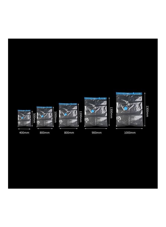 Vacuum Sealed Compression Bag Clear/Blue - Image 3