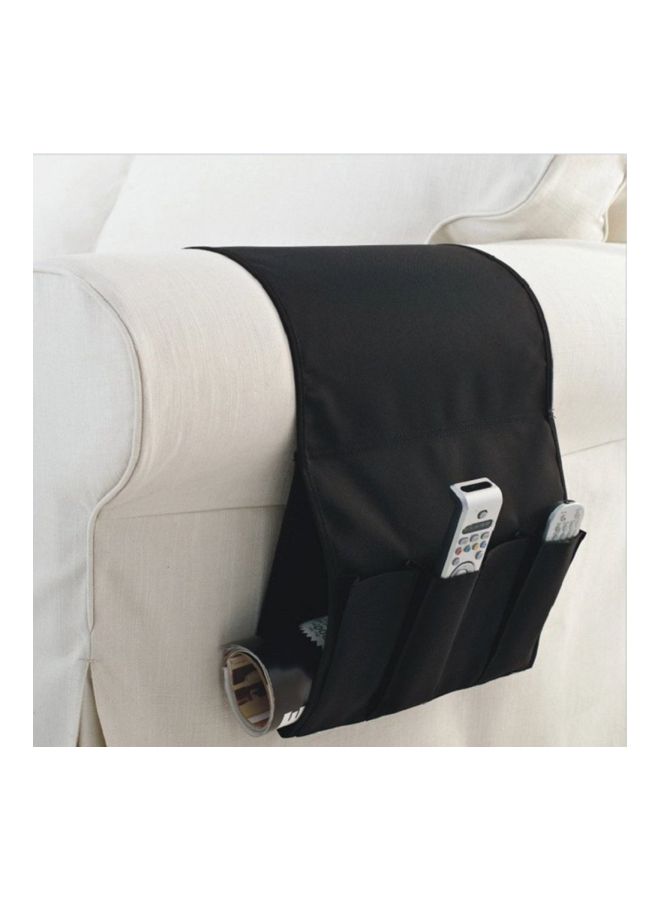 Armrest Caddy Pocket Organizer Black 94x32x1cm - Image 3
