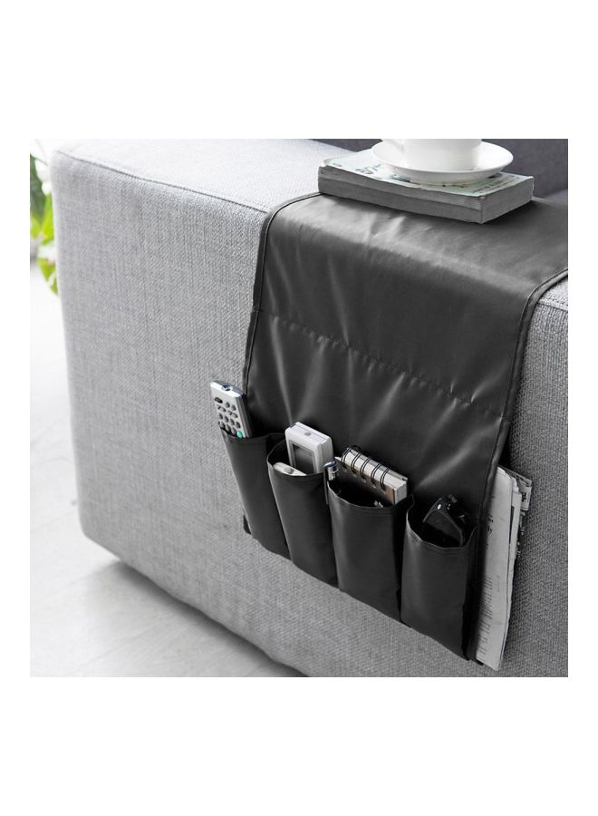 Armrest Caddy Pocket Organizer Black 94x32x1cm - Image 4