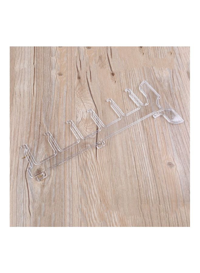 6-Grid Eyeglass Frame Holder Clear 36x16x15cm  - Image 4