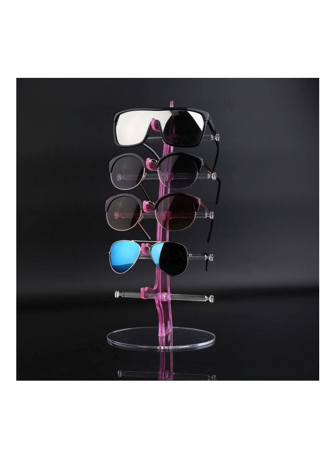 10-Piece Plastic Sunglasses Display Holder Set Pink 3.5x0.4x1.6cm  - Image 3