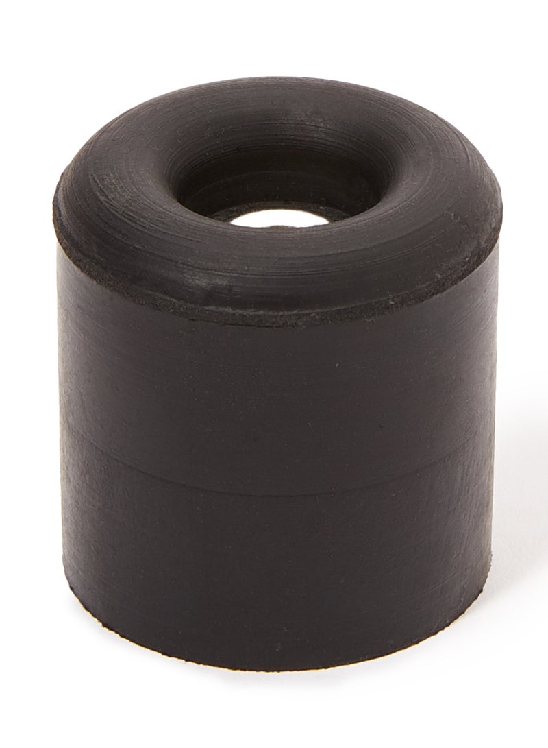 Rubber Round Door Stopper Black 3.5 X 3.5 X 3centimeter 
