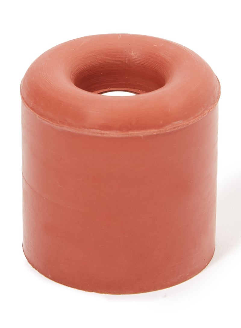 Rubber Round Door Stopper Red 3 X 3 X 3centimeter
