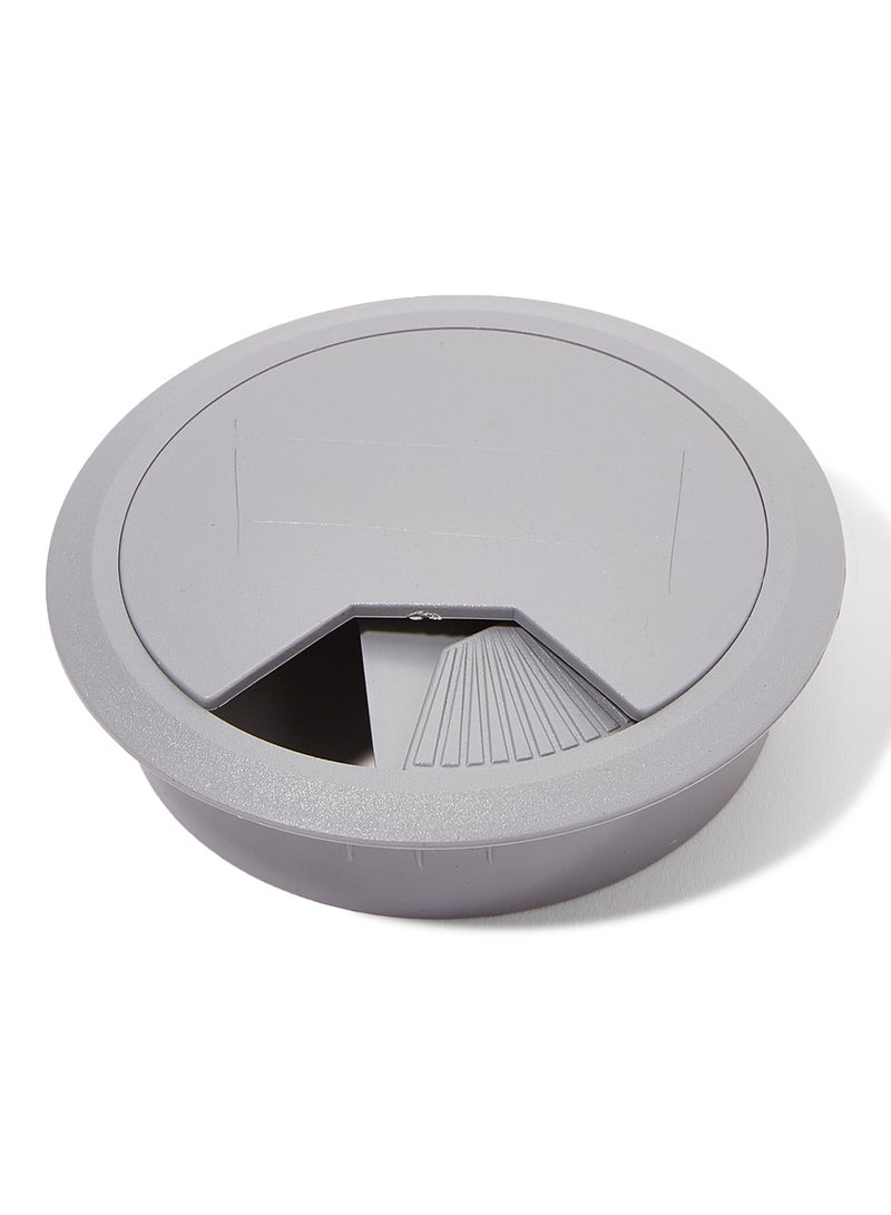 Cable Hole Cover For Table Grey 9 X 9 X 2centimeter - Image 2