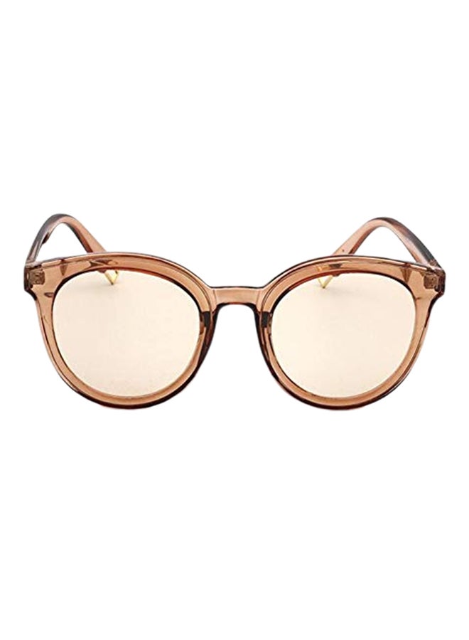 Retro Fashion Oval UV Protection Metal Sunglasses - Image 1
