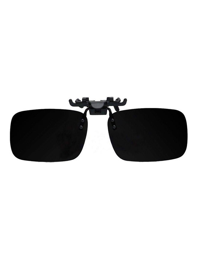 UV400 Clip-On Flip-Up Polarized Driving Sunglasses - Image 1