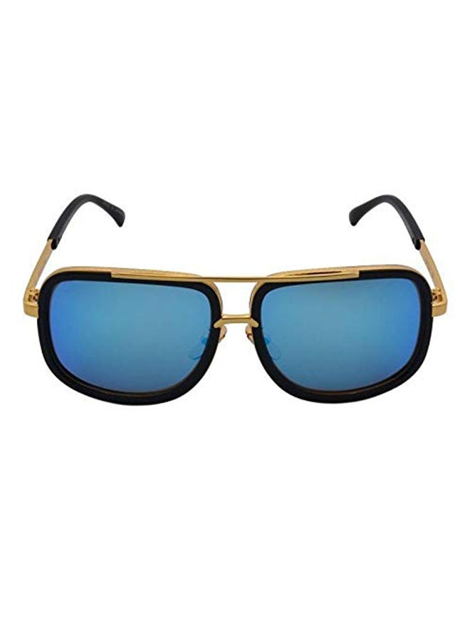 Fashion Double Bridge Retro Vintage Pilot Sunglasses - Image 1