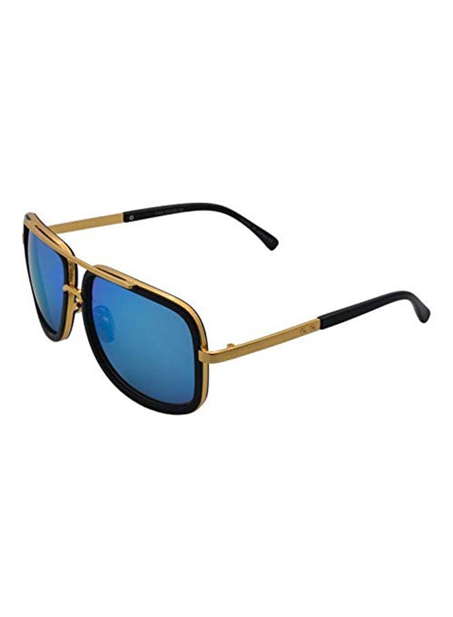 Fashion Double Bridge Retro Vintage Pilot Sunglasses - Image 2