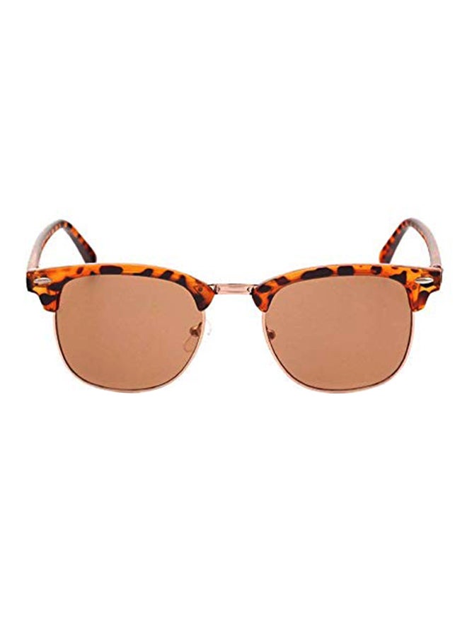 Polarized Clubmaster Frame Sunglasses - Image 1