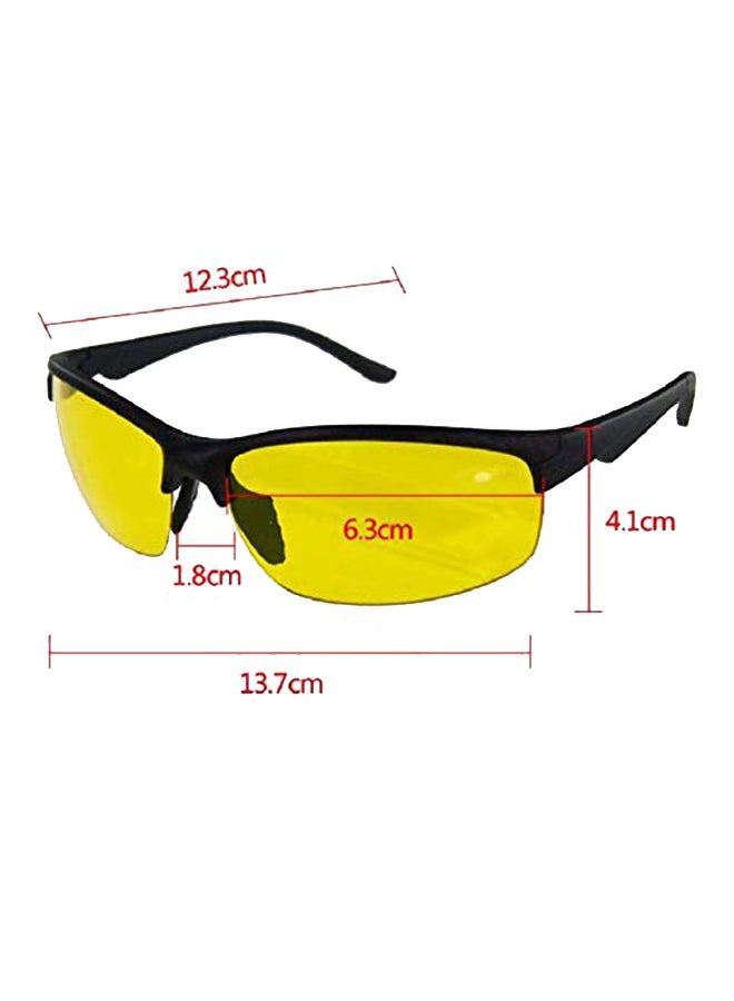 Wrap Plastic Sunglasses - Image 2