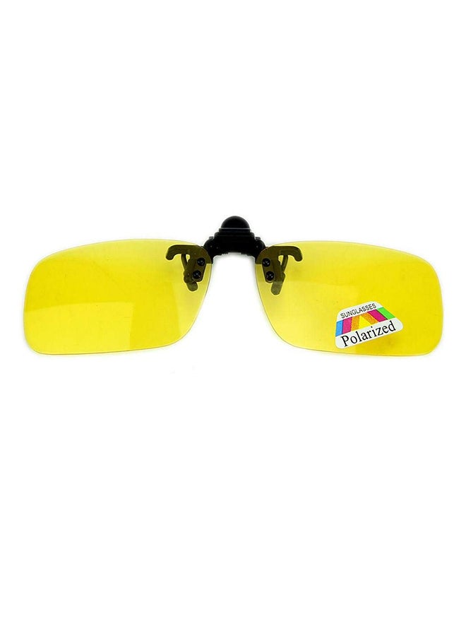 Day Night Vision Polarized Clip On Lens Driving Sunglasses - Image 1