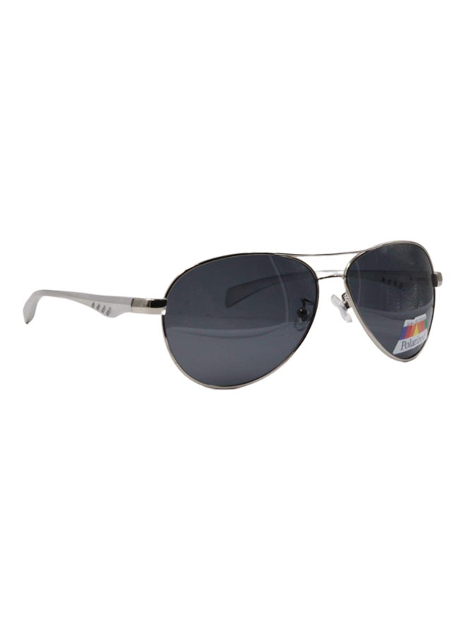 Polarized Pilot Frame Sunglasses
