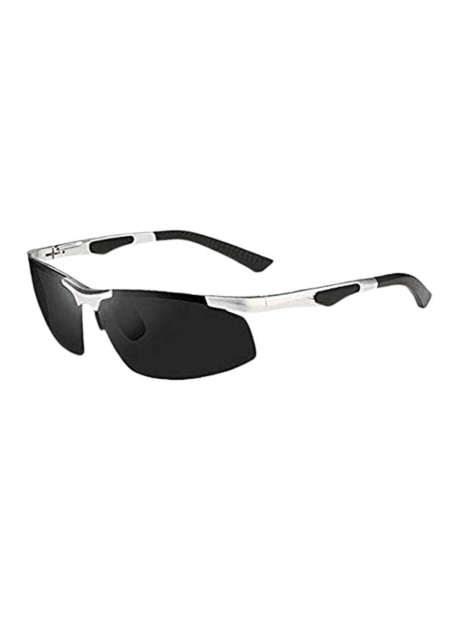 Men's Polarized Rectangle Sunglasses - Image 1