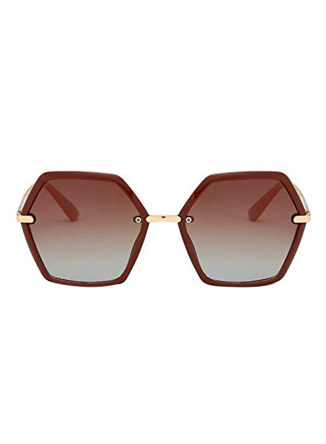 Elegant Polarizer Hexagon Sunglasses