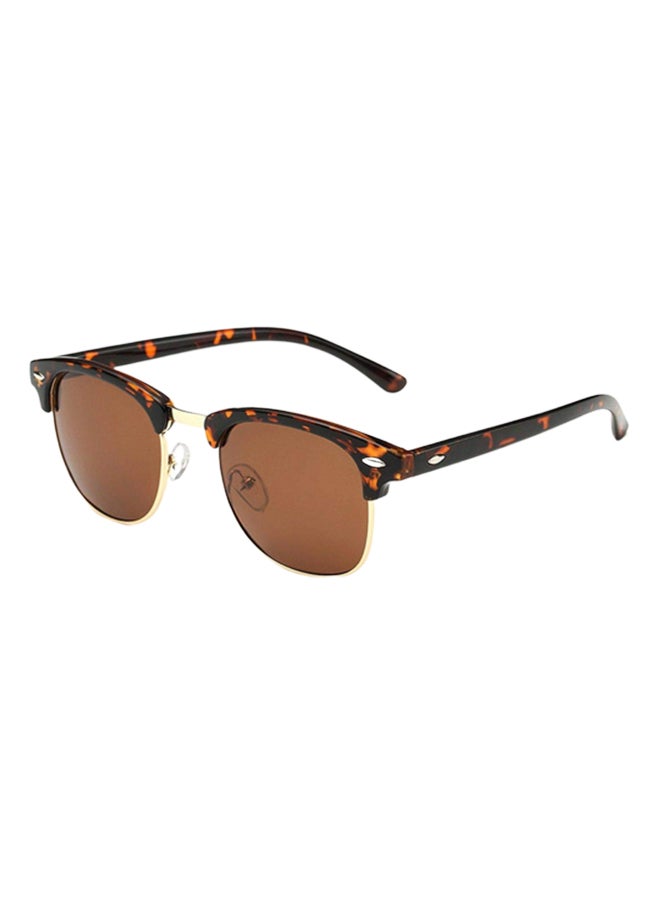 Semi Rimless Polarized Retro Brand Sunglasses - Image 2