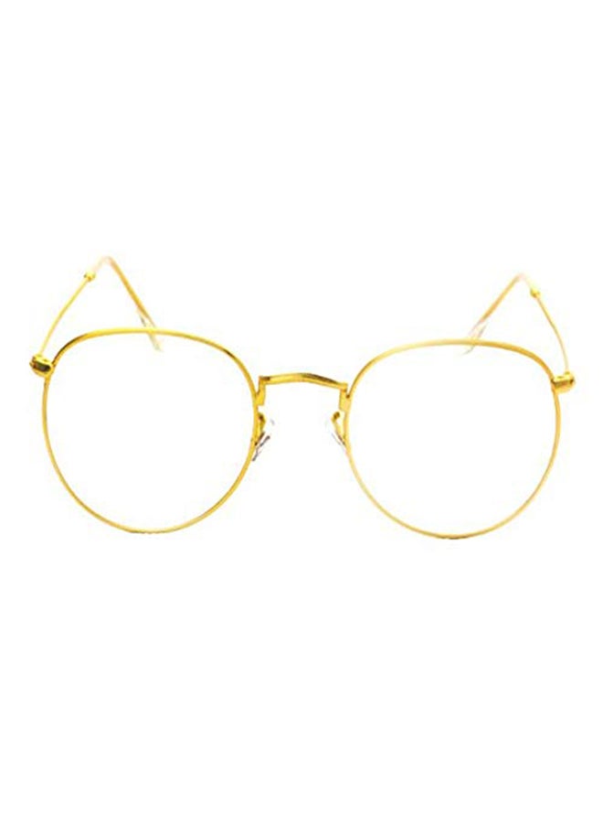 Retro Round Metal Frame Mirror Delicate Eyeglasses