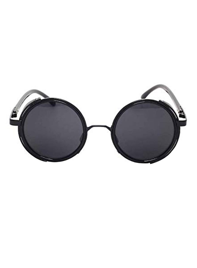 Generic - Retro Round Frame Steampunk Sunglasses - Image 1