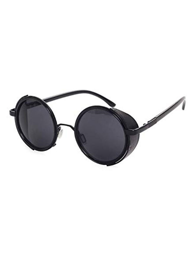 Generic - Retro Round Frame Steampunk Sunglasses - Image 1