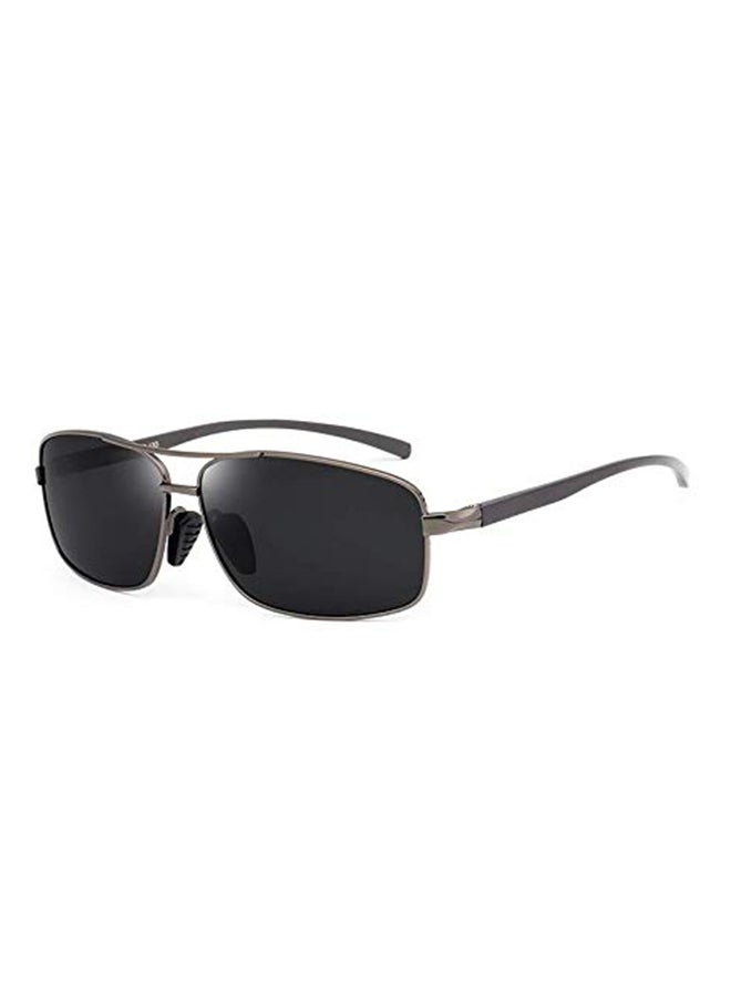 Polarized Rectangular Sunglasses - Image 3