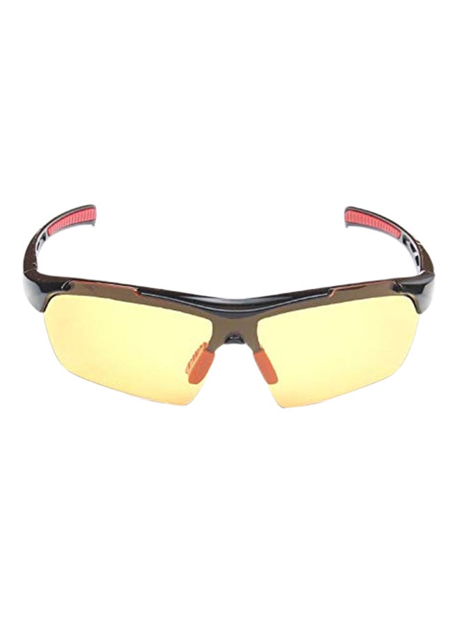 Men's Polarized Night Vision Wrap Sunglasses - Image 2