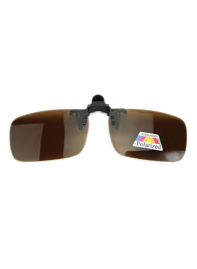 نظارة للقيادة بإطار مستطيل وعدسات مستقطبة للرؤية النهارية والليلية تثبت بمشبك - Image 1