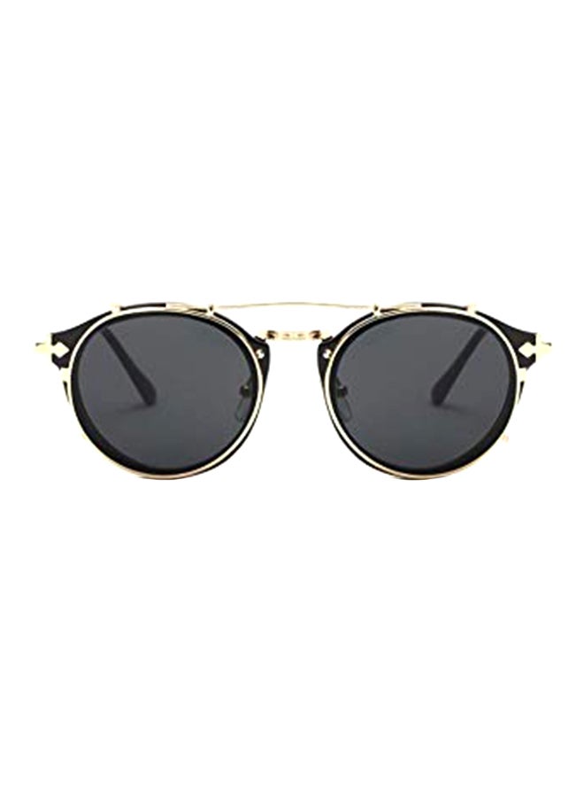 Fashion Dual-Purpose Flat Mirror Vintage Sunglasses - Image 1