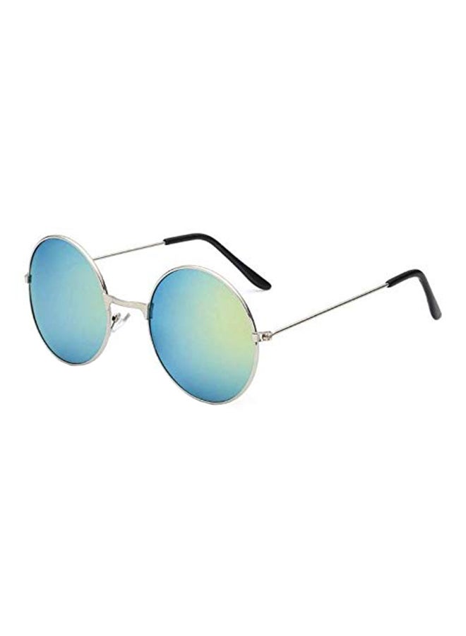 UV400 Round Frame Sunglasses - Lens Size: 55 mm